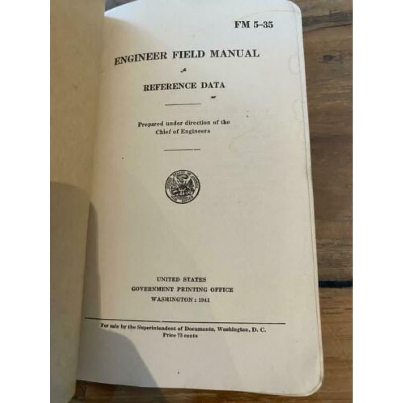 US engineer manual 1941