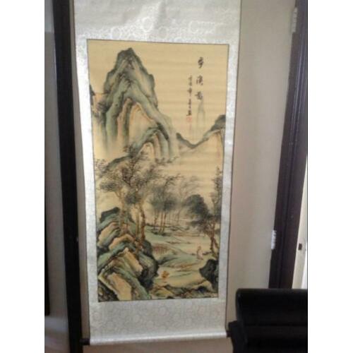 Chinese Chinees Schilderij scroll