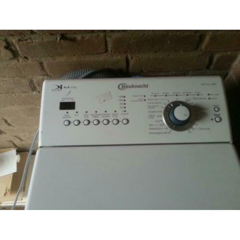 bauknecht bovenlader wasmachine