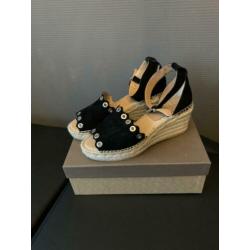 KANNA schoenen zwart leer mt 40