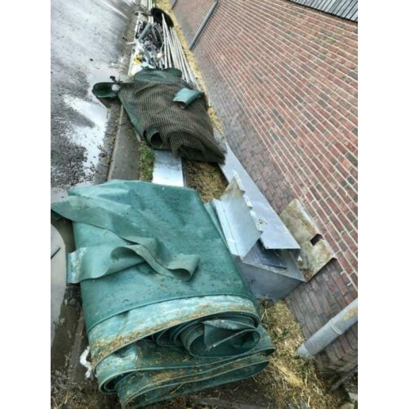 Ventilatie gordijn daylight green