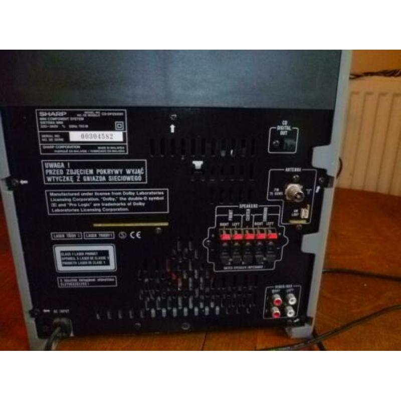 Sharp minitoren cd-dp2500