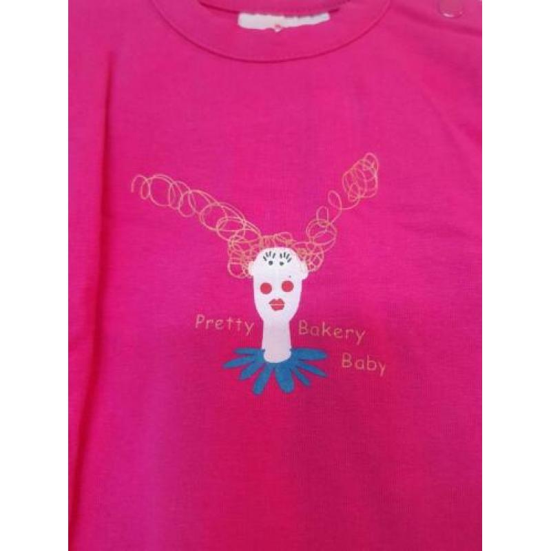 T-shirt lange mw The Dutch Design Bakery (Maat 74 / 12 mnd)