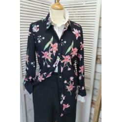 *NIEUW* Blouse met bloemmotief STUDIO ANNELOES L(40/42)