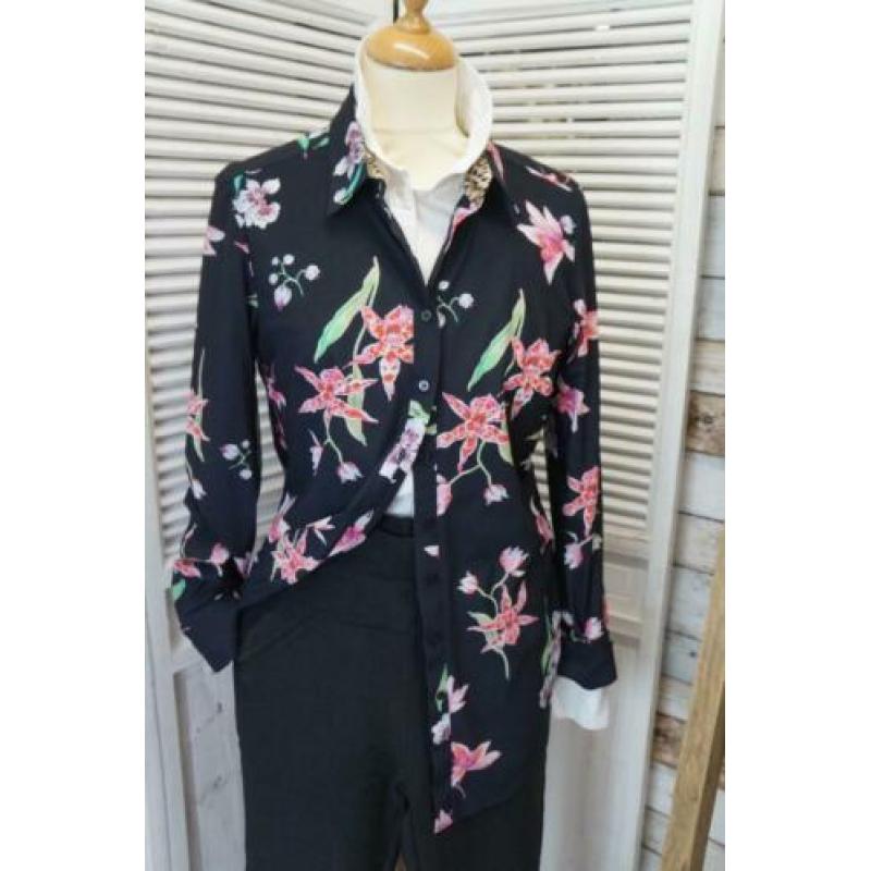 *NIEUW* Blouse met bloemmotief STUDIO ANNELOES L(40/42)