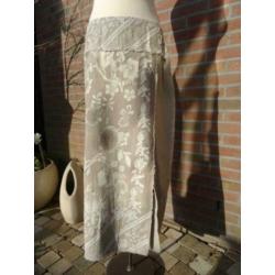 Fransa mt 44 prachtige beige aparte rok