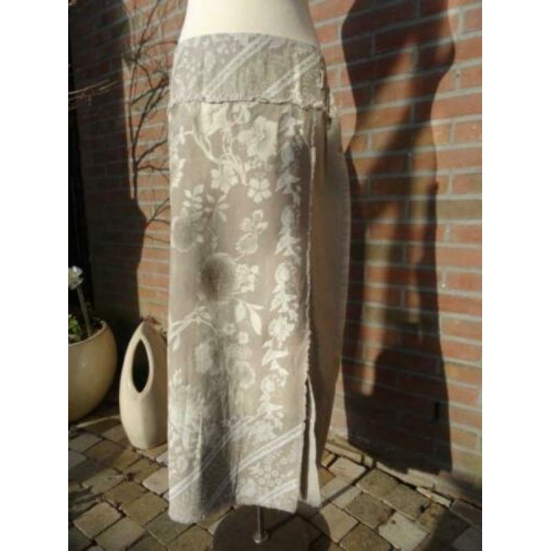 Fransa mt 44 prachtige beige aparte rok
