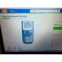 TI-84 Plus Texas Instruments rekenmachine