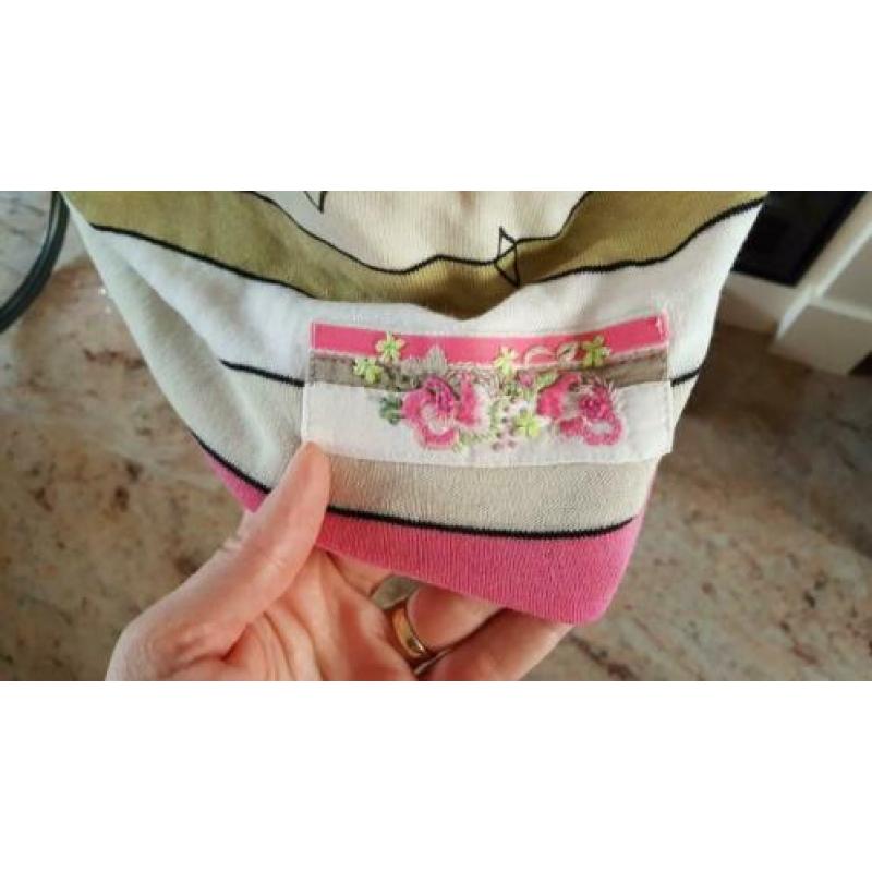 ZGAN roze MARCCAIN SPORTS top N6 XL 44/46, topje MARC CAIN