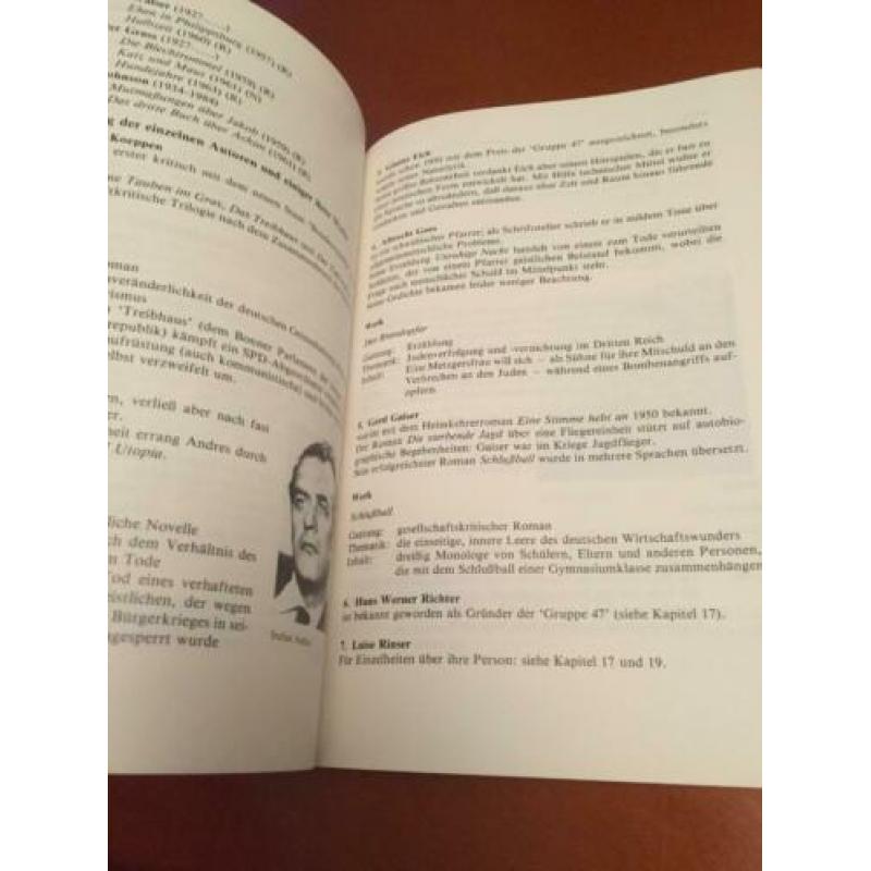 Deutsche Literatur im Uberblick-Duits literatuurboek VWO 5/6