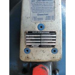 2 cilinder alup 7.5 kw 830 liter/ min 10 bar