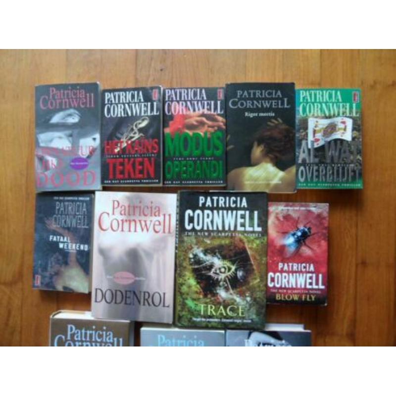Patricia Cornwell - 12 x Onnatuurlijke dood enz.