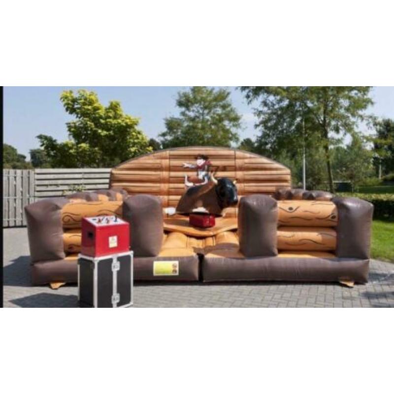 Tehuur/verhuur/springkussen/rodeo/stoelen/popcorn&suikerspin