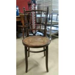Ouderwetse bistro stoelen 2 stuks