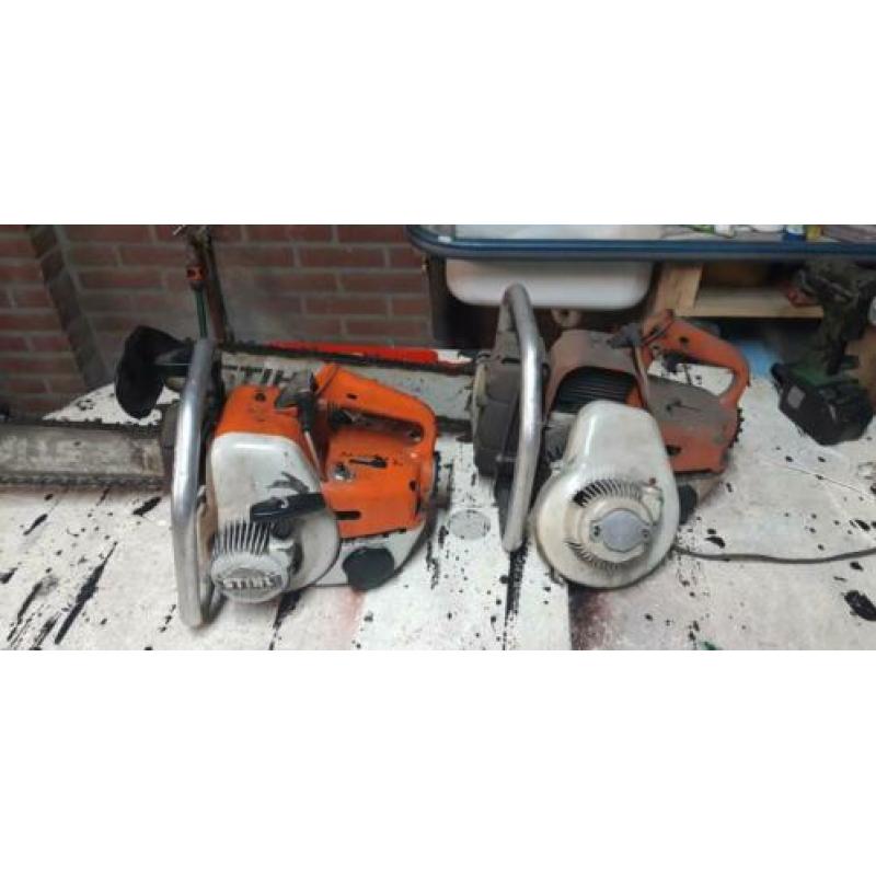 zeldzame stihl bt08s en 2 zagen 08s