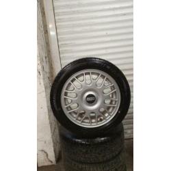 15"Origineel VW BBS 4x100 Golf/Polo/Corsa/Yaris/Mazda Enz.!!