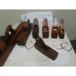 antieke houten schaven