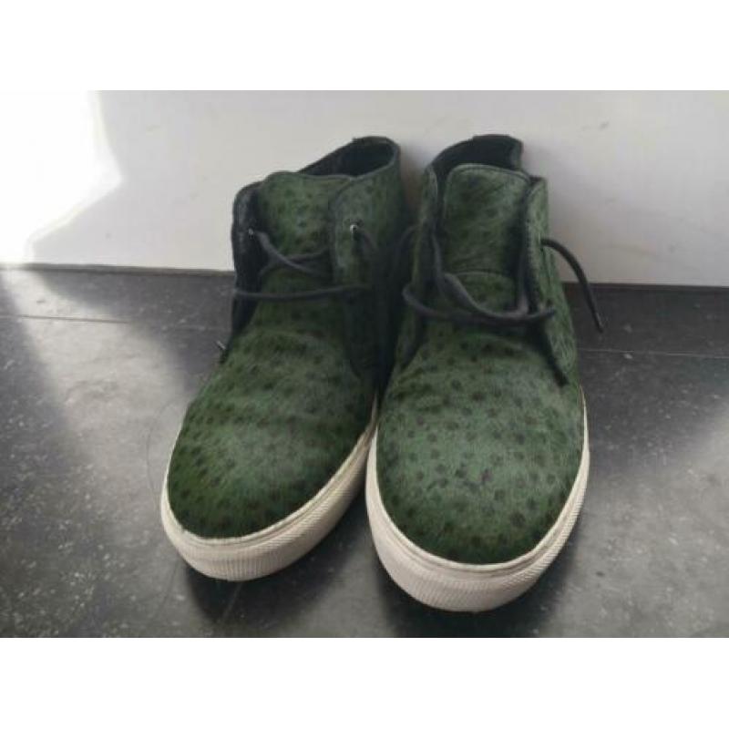 Gave groene Maruti schoen /veterschoenen maat 42