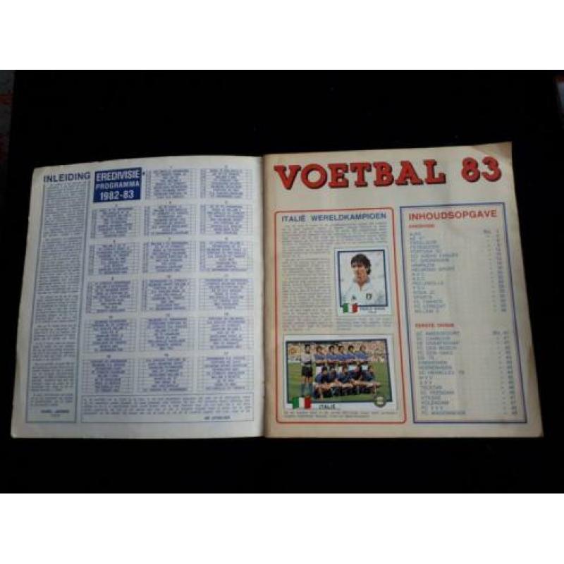 Panini VOETBAL 83 Album Compleet in MOOIE STAAT