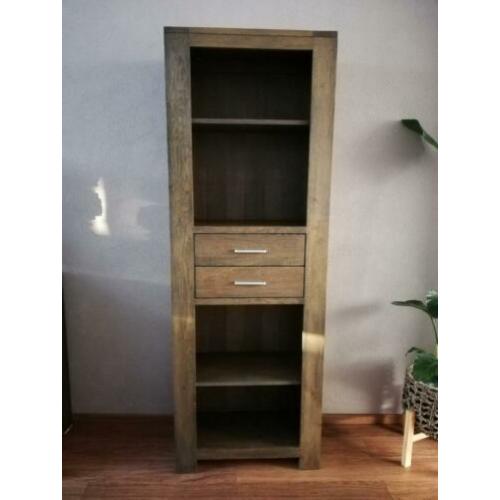 Massief eik houten kast