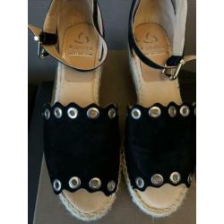 KANNA schoenen zwart leer mt 40
