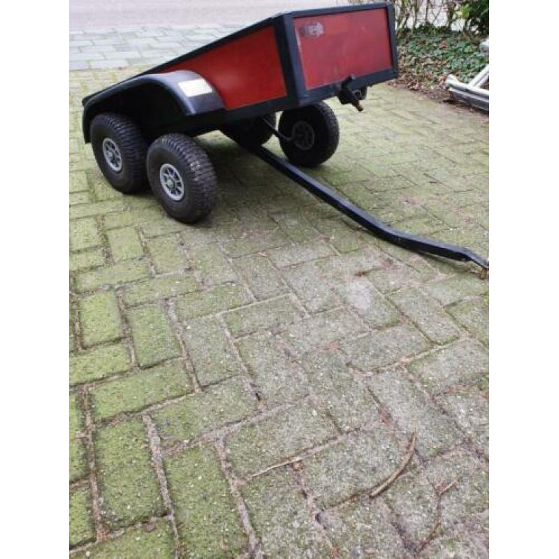 Skelter aanhanger dubbele as