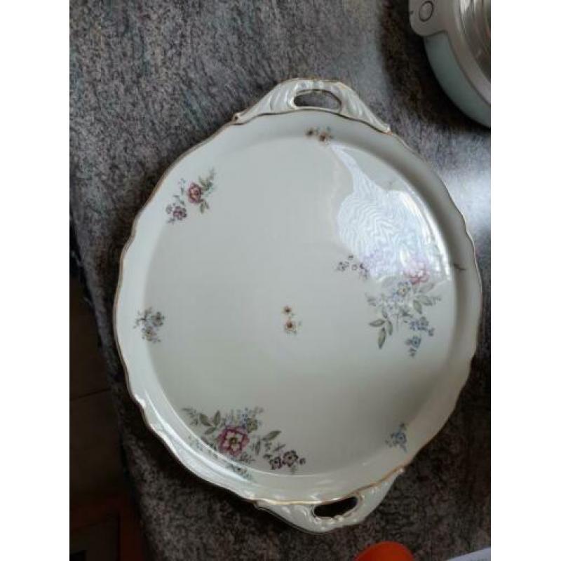 Koffietijd eierdopjes en Krautheim taartschaal