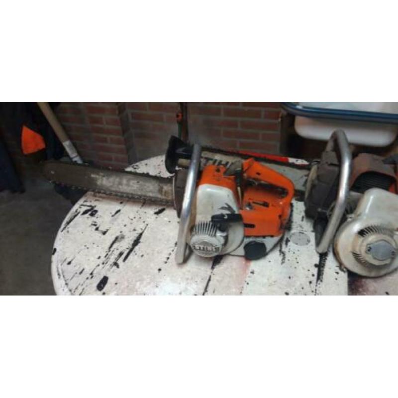 zeldzame stihl bt08s en 2 zagen 08s