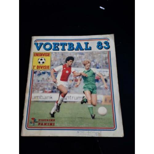 Panini VOETBAL 83 Album Compleet in MOOIE STAAT