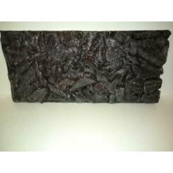 3D Achterwand 106x50cm Rock/Red