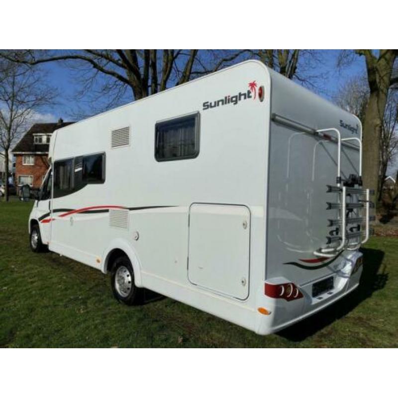 Dethleffs Sunlight T67 Enkele Bedden Hefbed Airco 2016