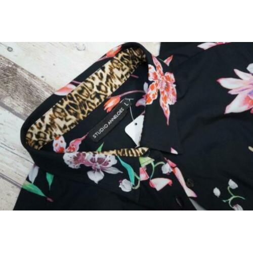 *NIEUW* Blouse met bloemmotief STUDIO ANNELOES L(40/42)