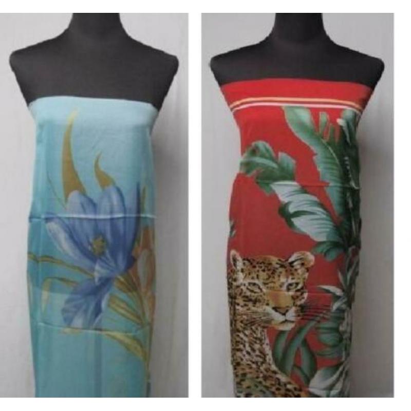 Omslagdoeken, poncho's of pareo's SALE !
