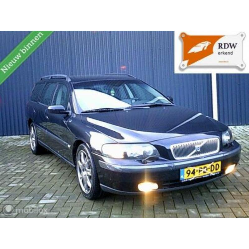 Volvo V70 2.4 D5 Edition II Nw APK NAP airco LEER Fulloption