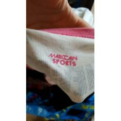 ZGAN roze MARCCAIN SPORTS top N6 XL 44/46, topje MARC CAIN