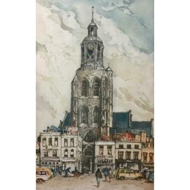 C. de Korte (20e) - Grote Markt Bergen op Zoom