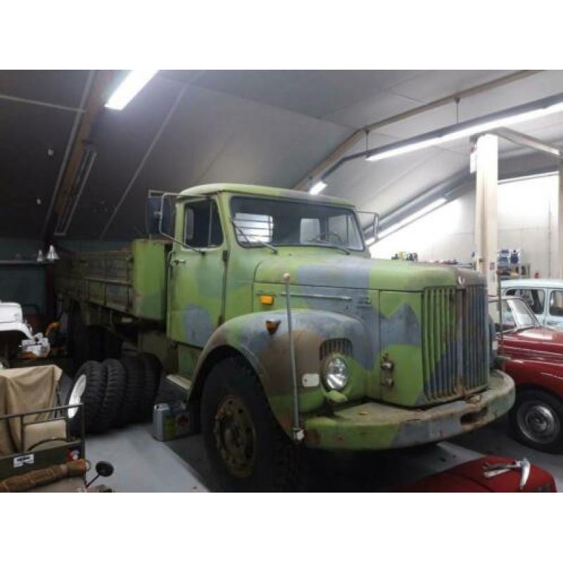 Scania Turbo torpedo Legertruck militaire army legerauto