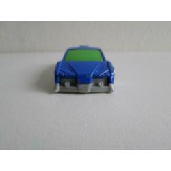 Happy Meal 2007 Auto blauw Hot Wheels (zonder ovp)