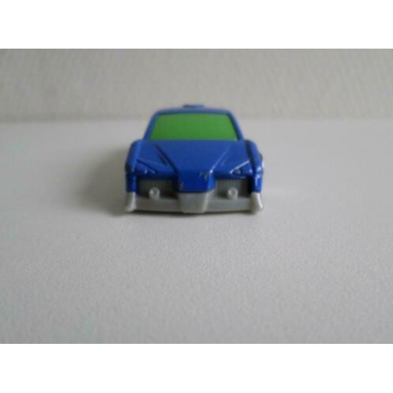 Happy Meal 2007 Auto blauw Hot Wheels (zonder ovp)