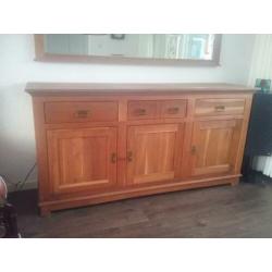 Dressoir massief eiken planken