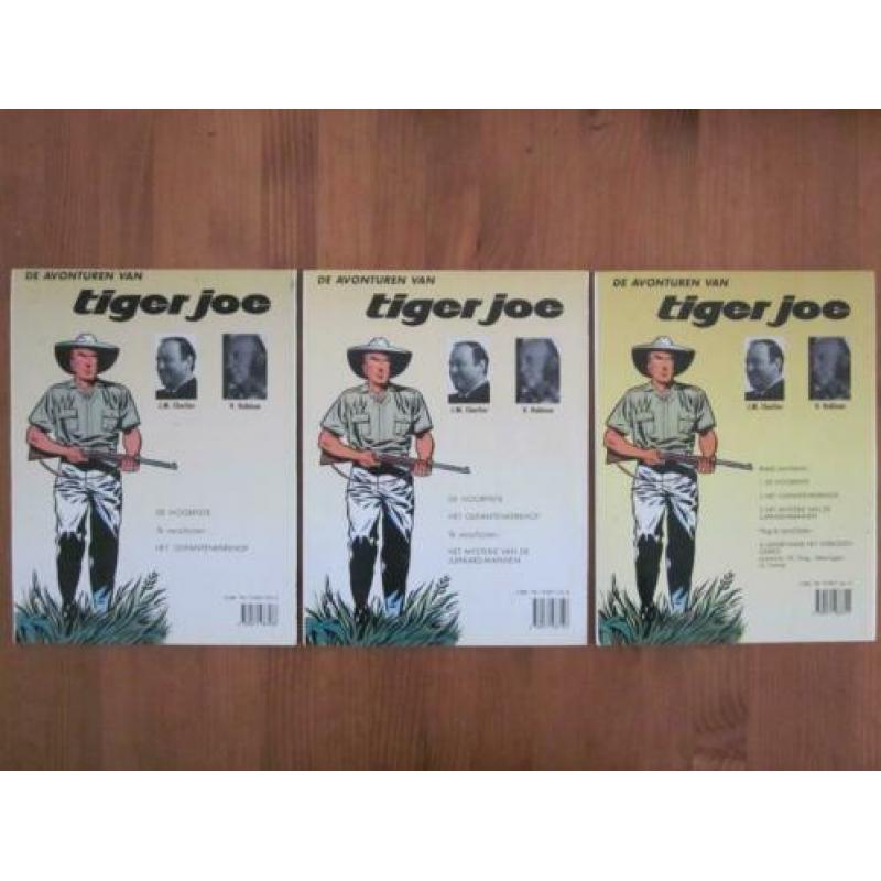 Tiger Joe: Complete set van 3 stripboeken | Victor Hubinon