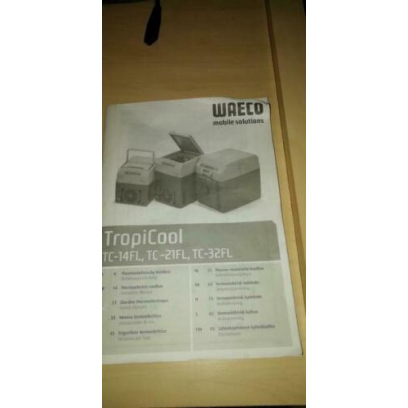 Waeco koelbox TC 32 FL 12/24/230 volt