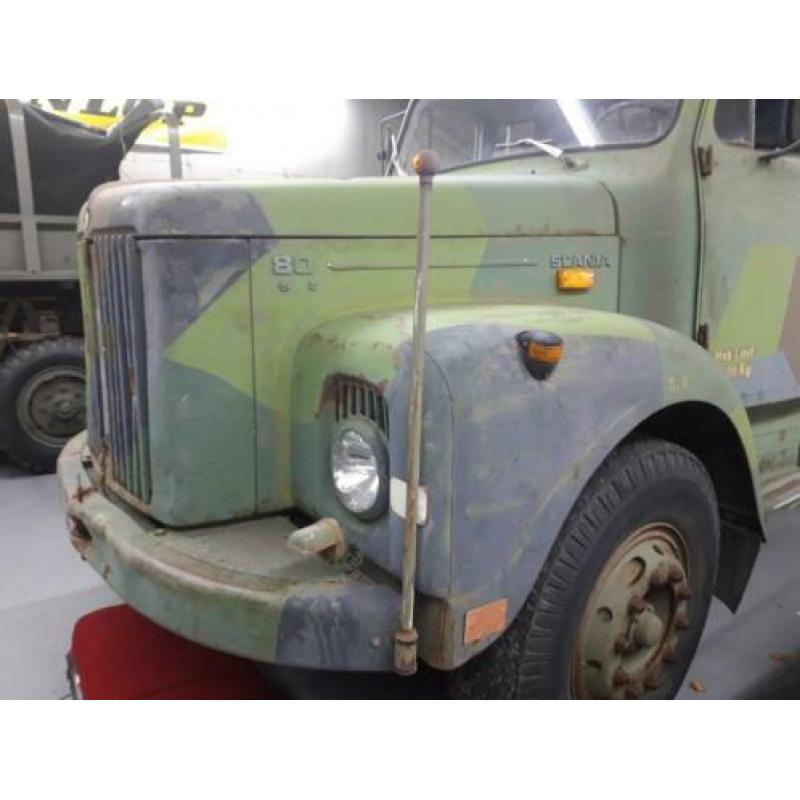 Scania Turbo torpedo Legertruck militaire army legerauto