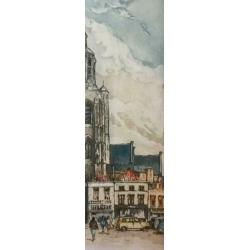 C. de Korte (20e) - Grote Markt Bergen op Zoom
