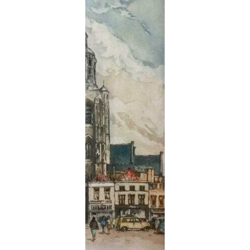 C. de Korte (20e) - Grote Markt Bergen op Zoom