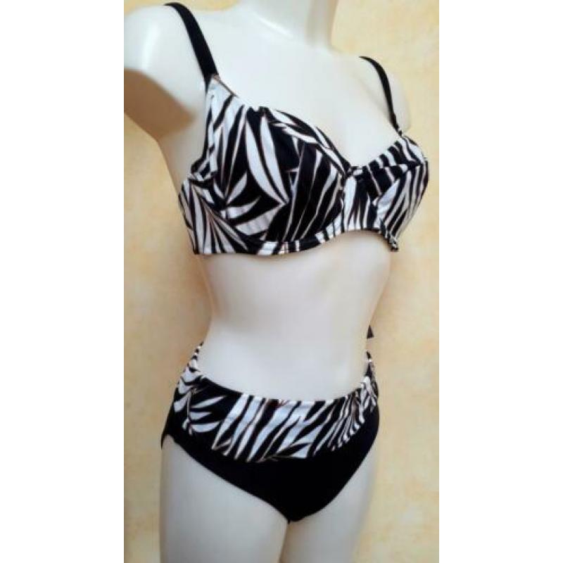 36E Nieuwe zwart witte beugel bikini Fantasie, 36 E