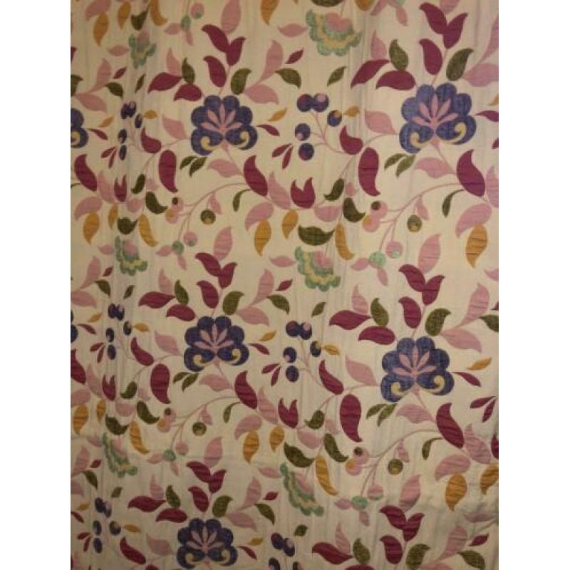 2 window curtains / gordijnen & 1 pillowcase / slopen