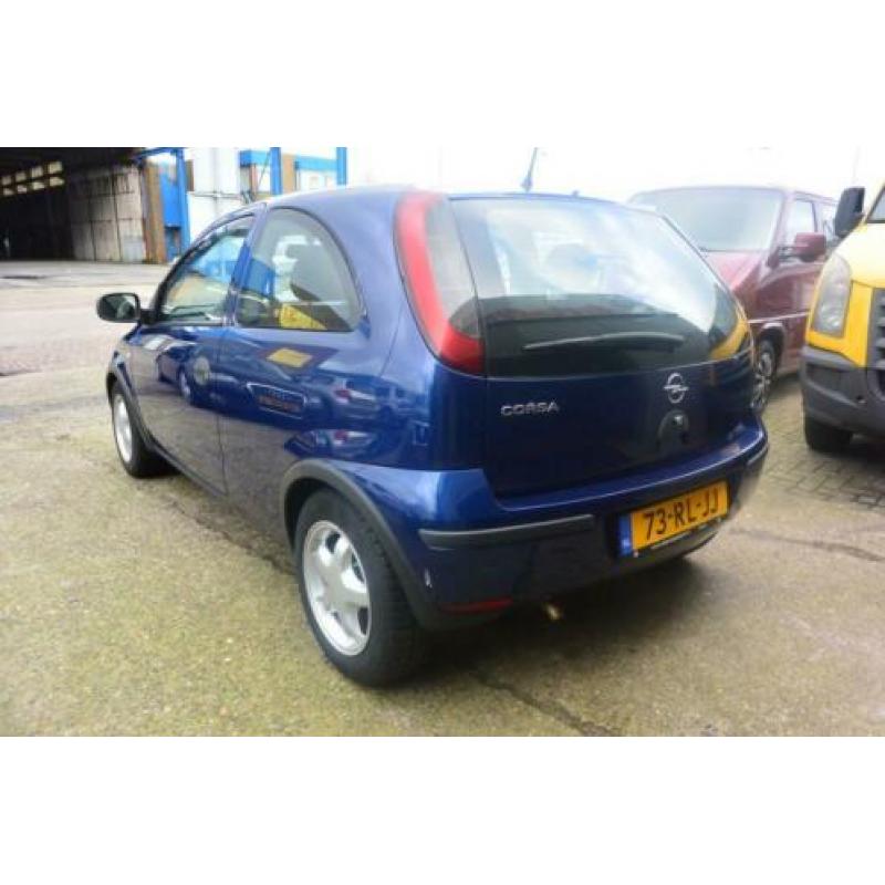 Opel Corsa 1.0 3D 2005 Blauw 135 dkm nap , nwe apk