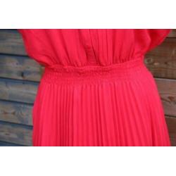 Jurk rood Mint en Berry mt 40 retro