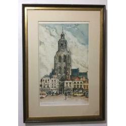 C. de Korte (20e) - Grote Markt Bergen op Zoom